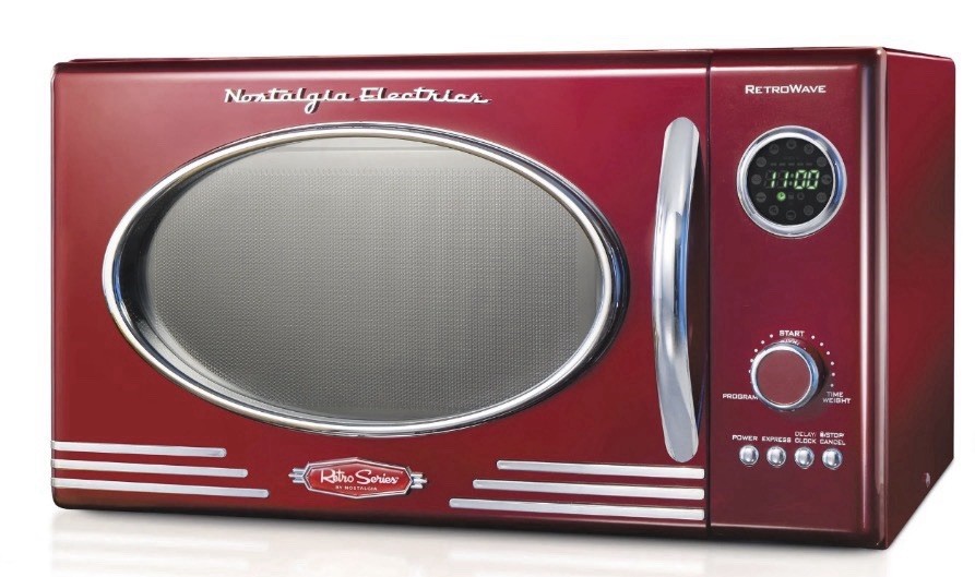 Nostalgia Retro Countertop Microwave