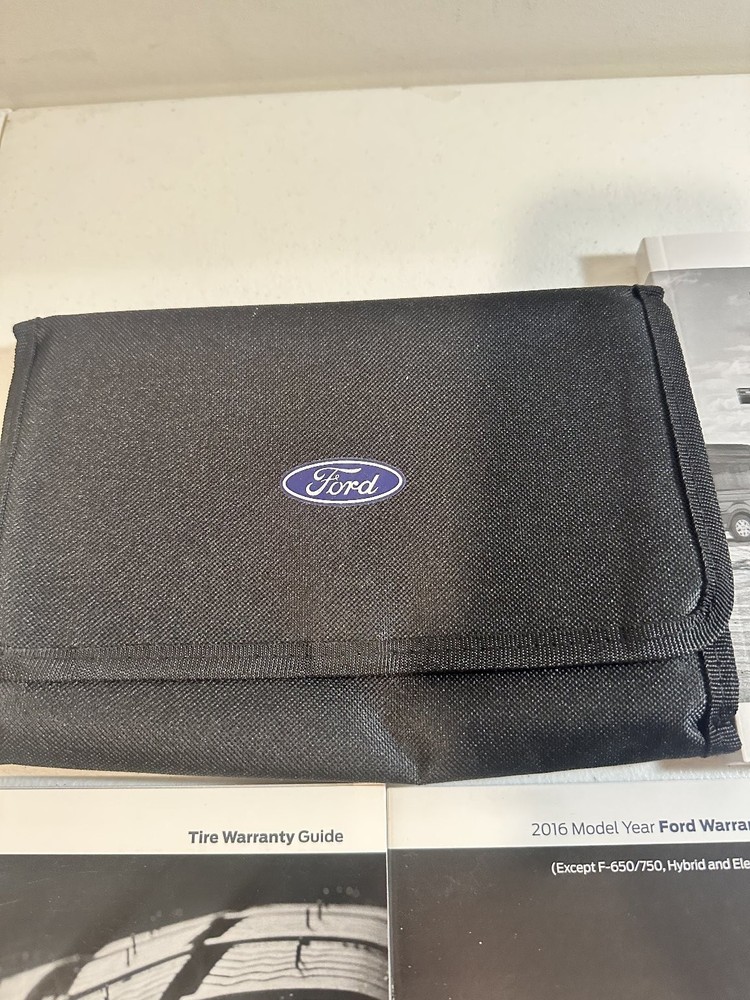 2016 Ford Transit Owners Manual Set