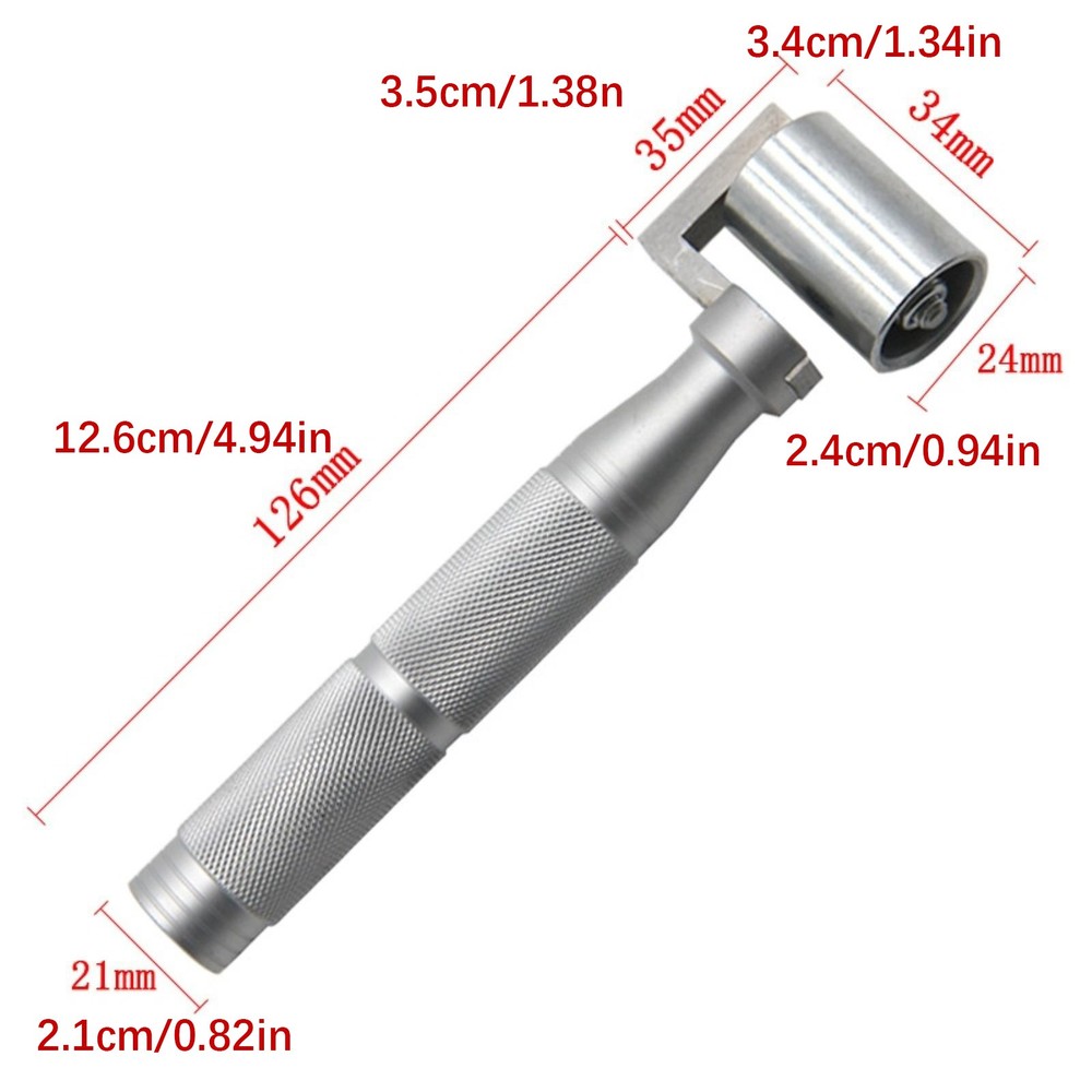 Handheld Seam Pressure Roller For Home Wallpaper Construction DIY Decor Tool