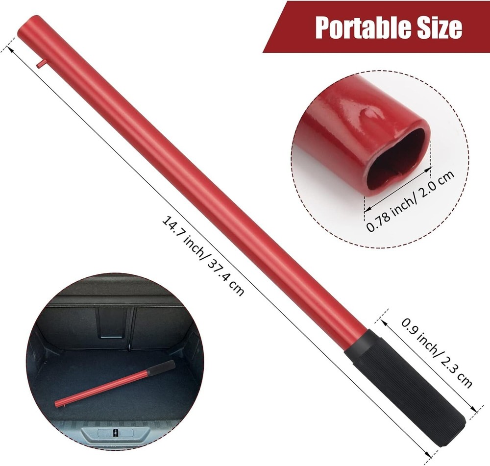 Horizontal Hydraulic Jack Handle 2 Ton Floor Jack Handle Replacement for Car Jac