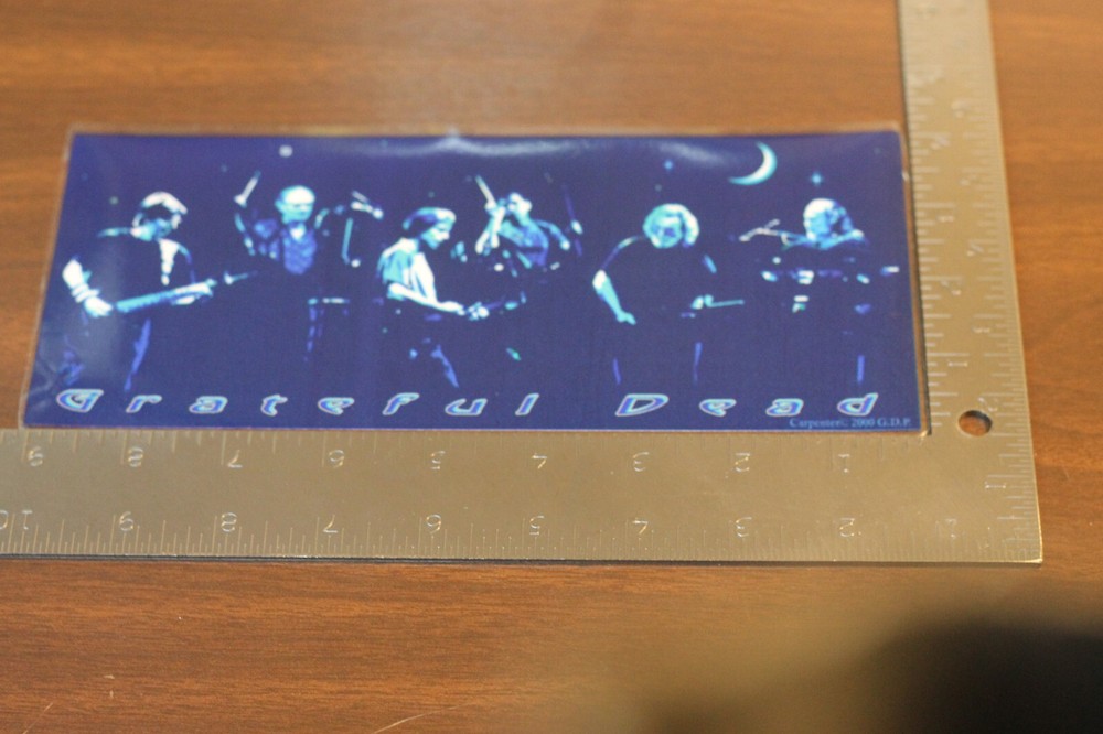 NEW GRATEFUL DEAD BAND STICKER