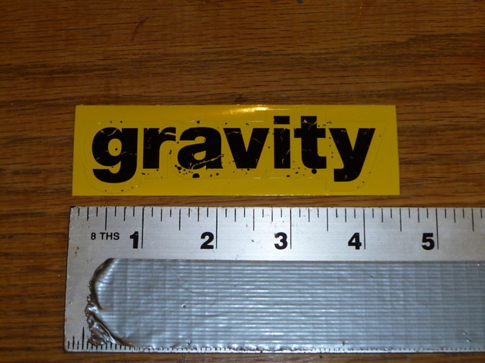 FSA Gravity Rectangle sticker Decal