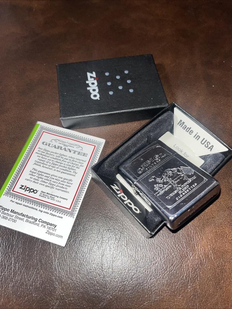 Zippo Camel Lighter Turkish Domestic Blend