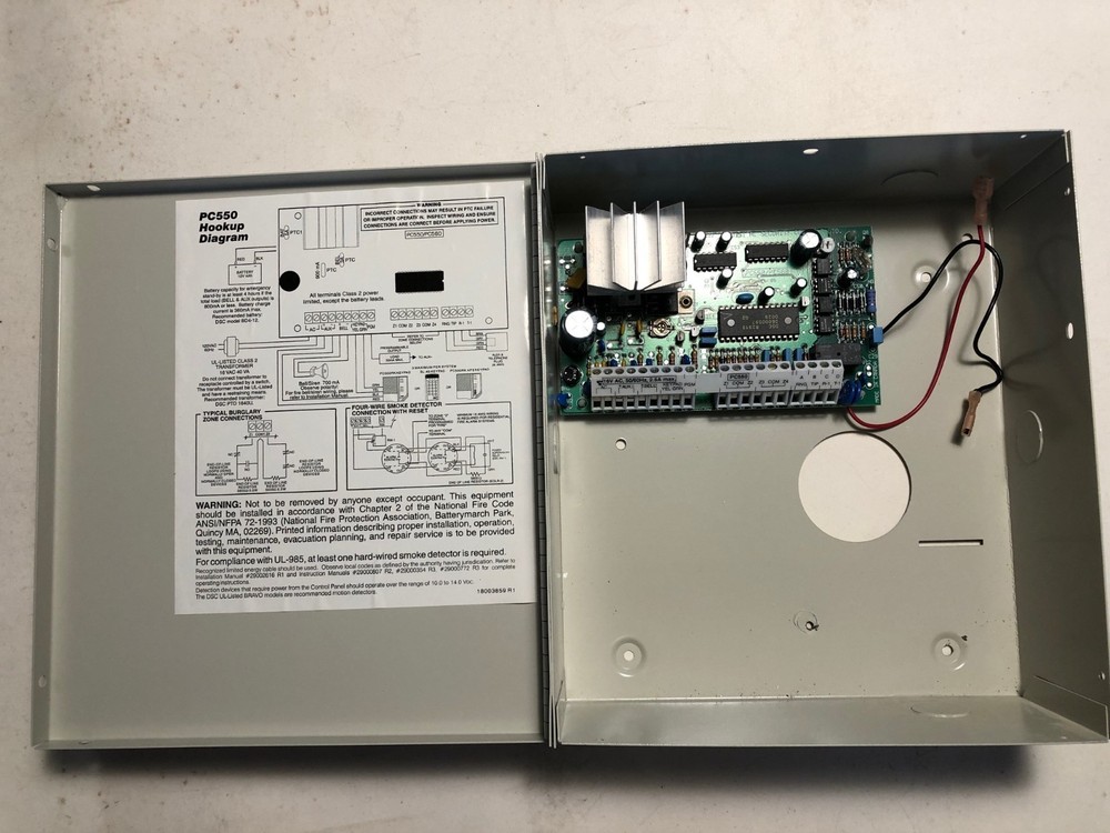 New Open Box DSC PC550 Control Panel For Security System.