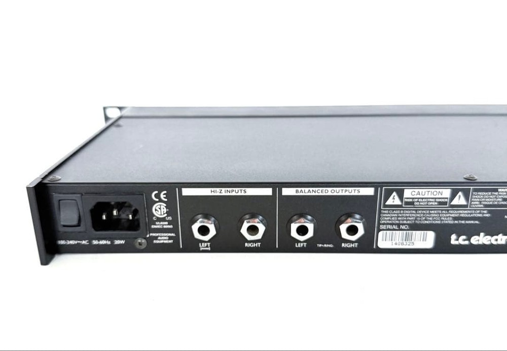 TC Electronic G-FORCE Multi Effects Processor Operation Confirmed