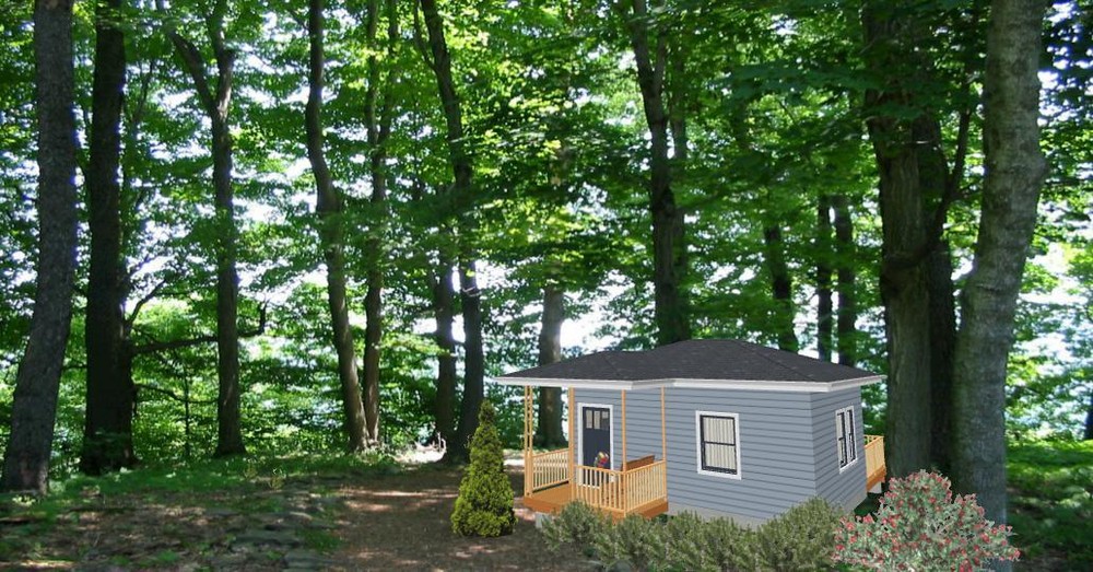 320sqft -16'x20'B - Tiny House design - ala cart