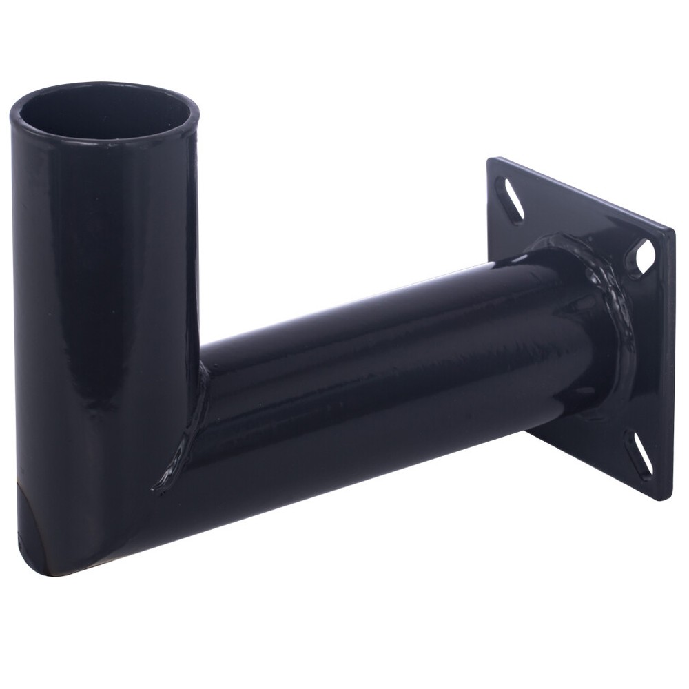 2 PACK Wall Bracket for Slip Fit Lights Tenon Adapter Parking Lot Wall Bracket