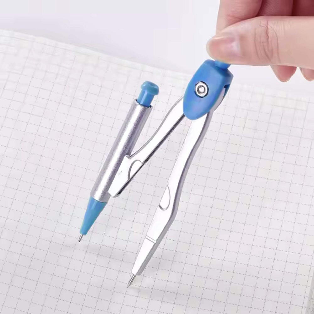 Premium Metal Compass with Extra Refill: 1 Pack