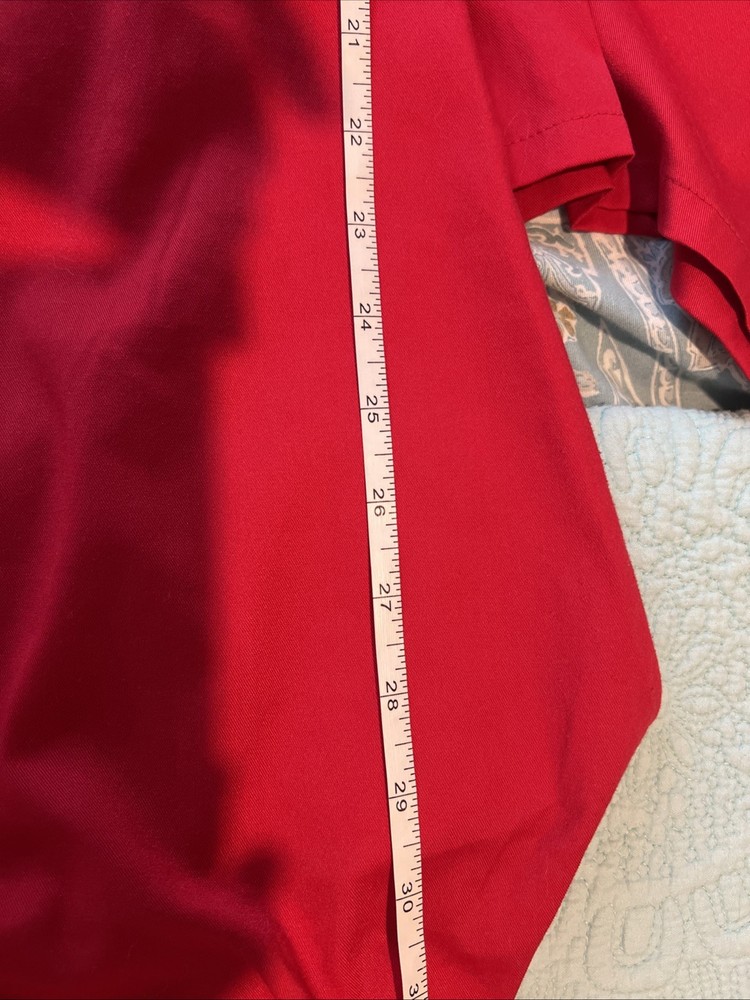 Edge by IRG Red Scrub Set Xl Top And Bottom