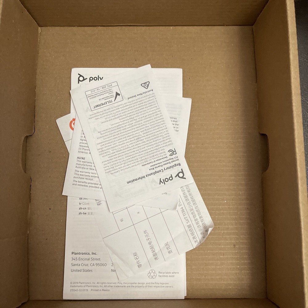 New Poly Blackwire 3310 USB-C Headset 767F8AA