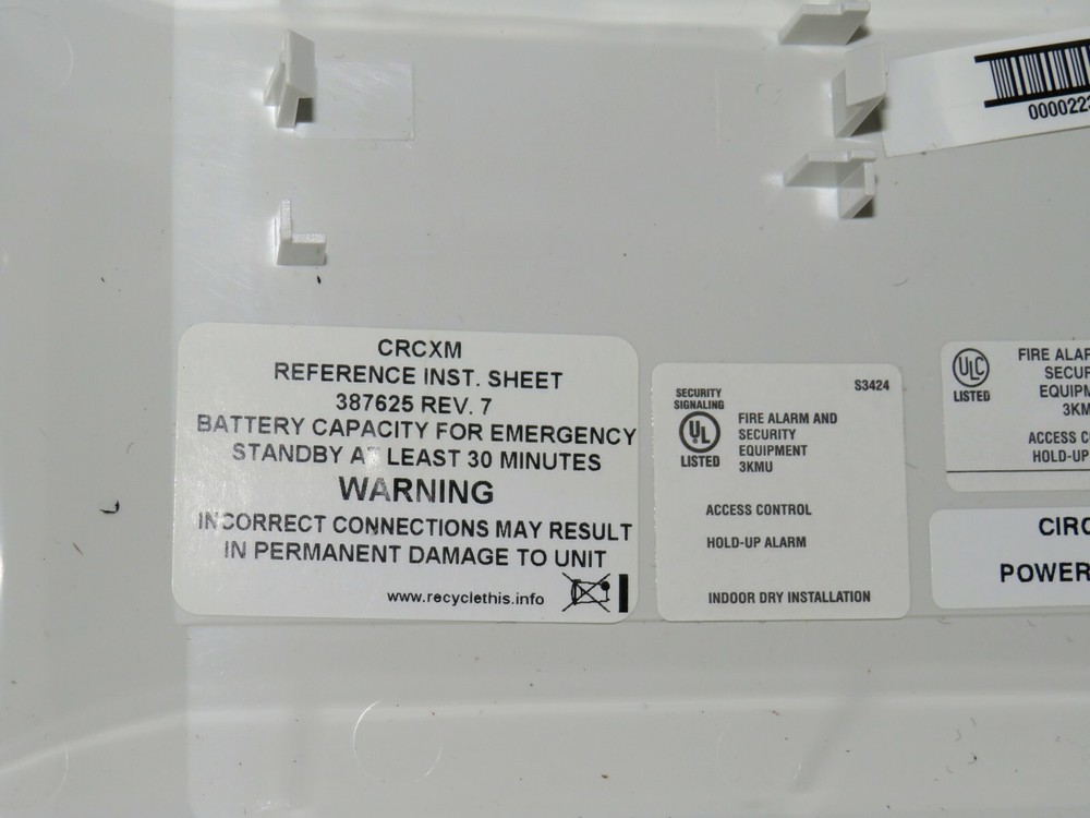 EST EDWARDS CRCXM CARD READER CONTROLLER EXPANDED MEMORY