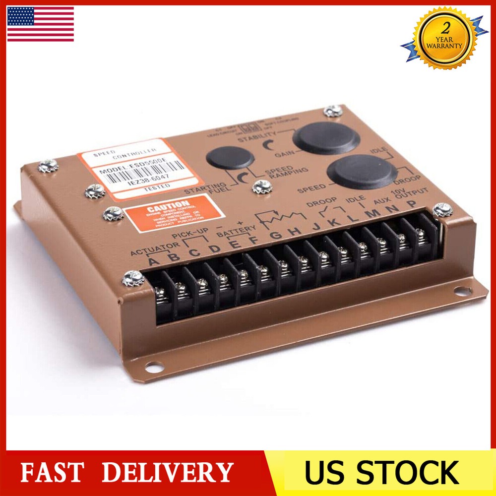 ESD5500E Electronic Engine Speed Controller Governor For Generator Genset