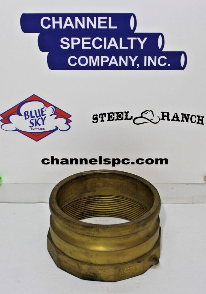 5" Brass Camlock Type A