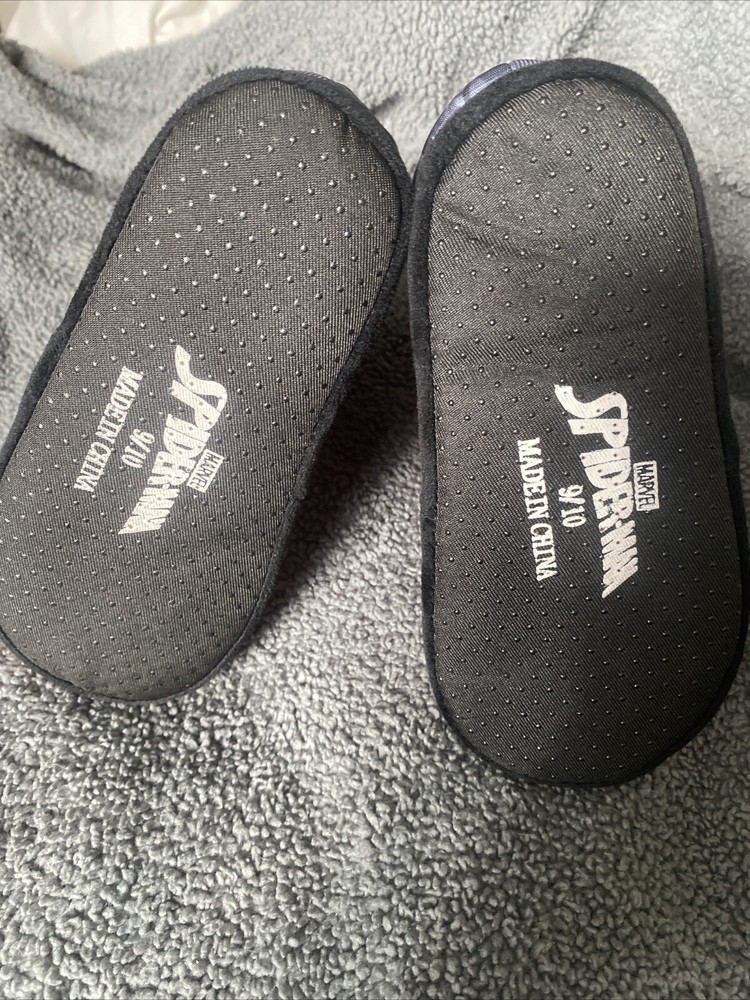 Marvel Boys Spider-Man Slippers Size 9/10