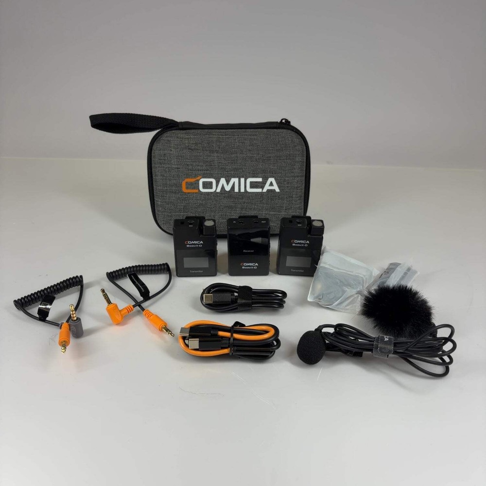 Comica Boom X-D Transmitter and Receiver microphone system BOOMX-D