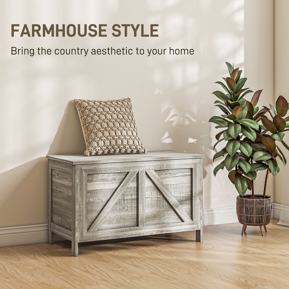 Multi-Functional Lift-Top Storage Chest for Home or Entryway