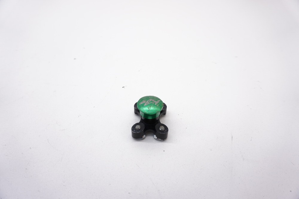 Kite Holeshot Start Device Button Green Black Aluminum #3 M33