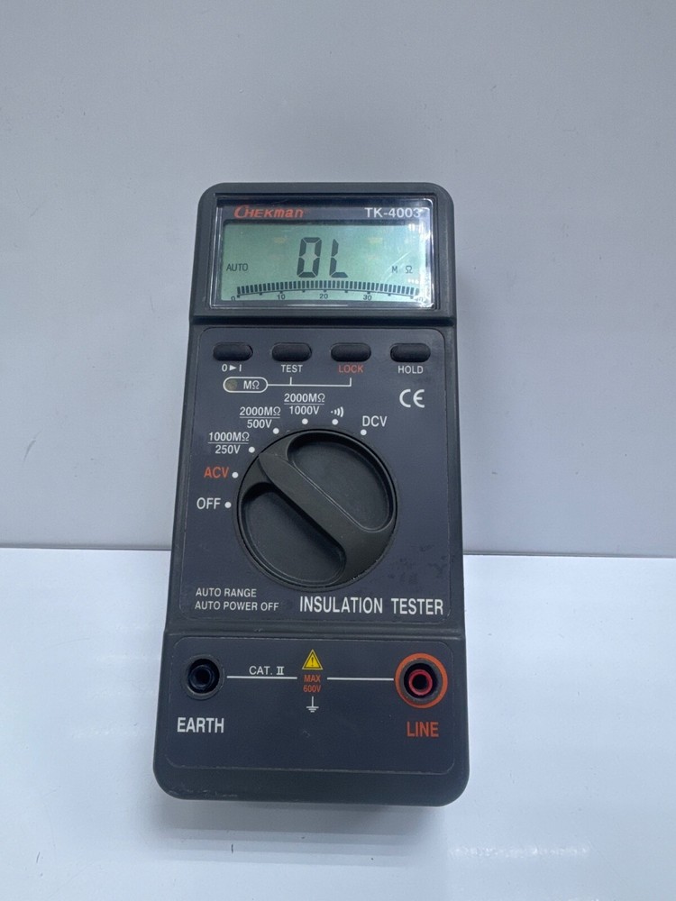 CHEKMAN TK-4003 Insulation Tester Without