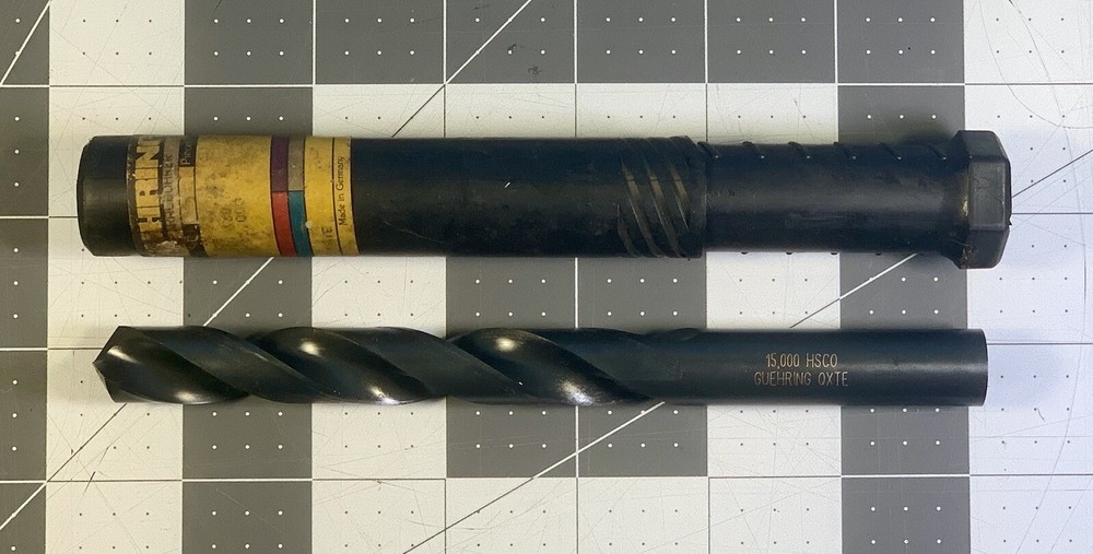 GUHRING 15mm HSS Drill 6.5” OAL