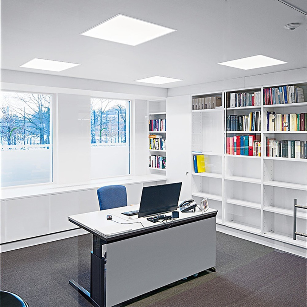 20 Pack 2X2ft Led Flat Panel Light 5400Lm 45W 5000K Dimmable Drop Ceiling