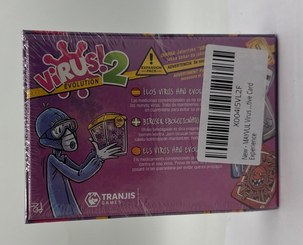 Virus! Evolution 2 Expansion Pack - Virus Base Card Game Required