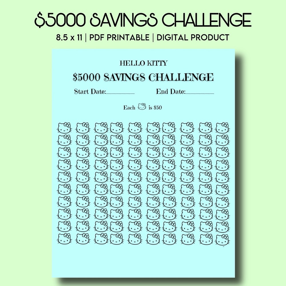 5K Hello Kitty Money Saver