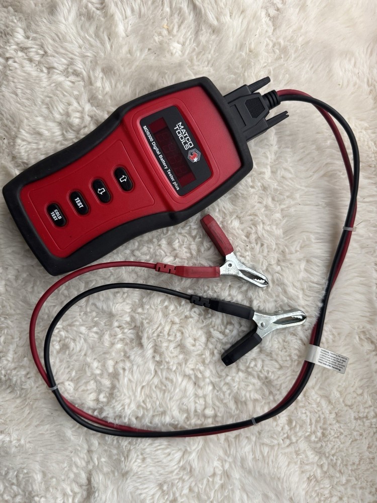 Matco Tools MD9300 Digital Battery Tester Plus With Screen Seal
