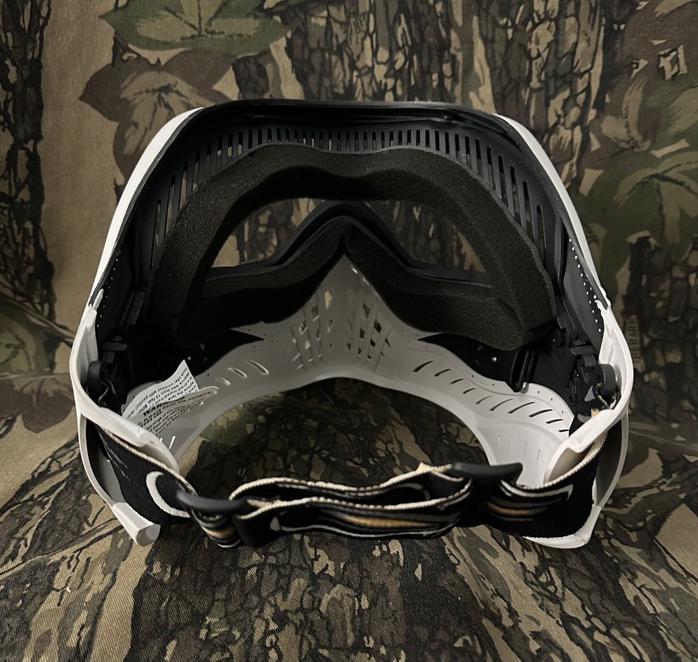 V-Force Grill Paintball Mask White Black VForce Goggles