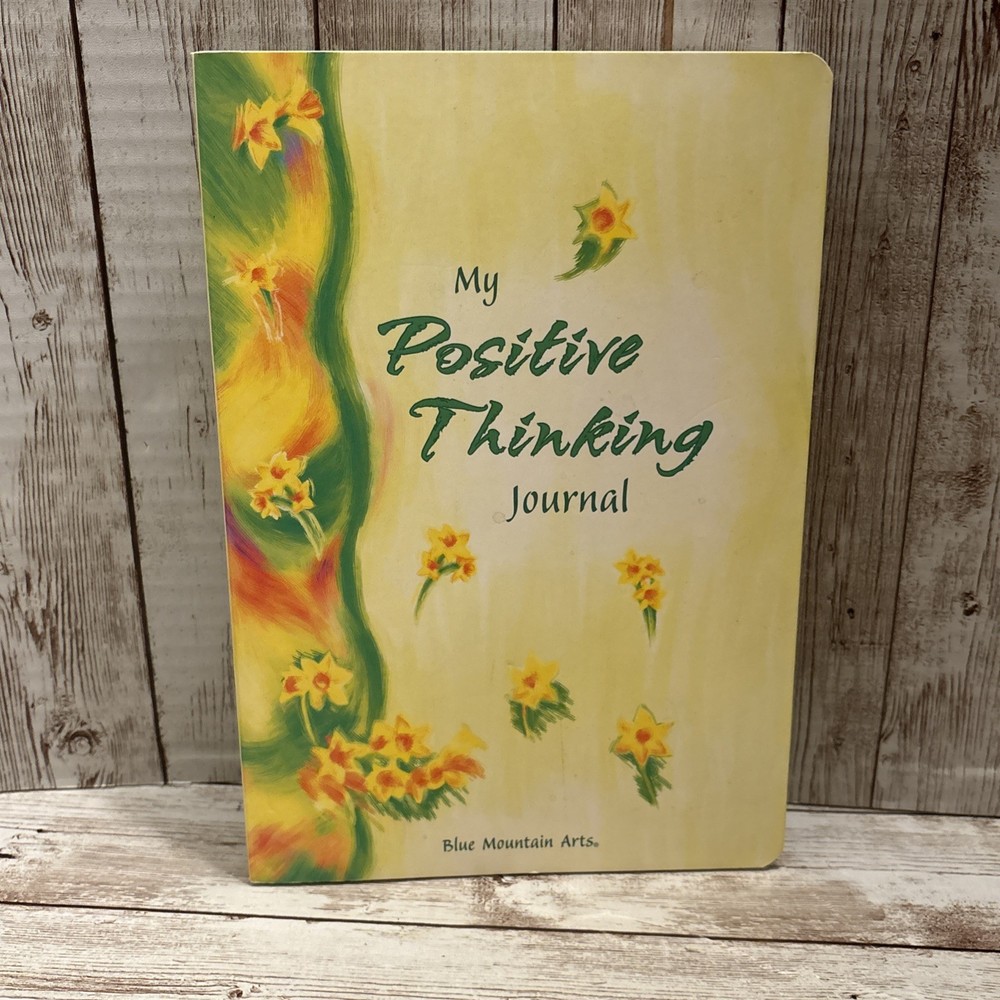 My Positive Thinking Journal Blue Mountain Arts Notebook Habits Reflection New