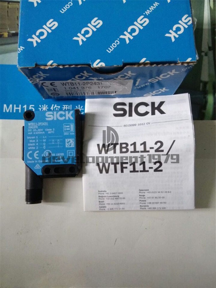 one SICK WTB11-2P243 1041376 sensor