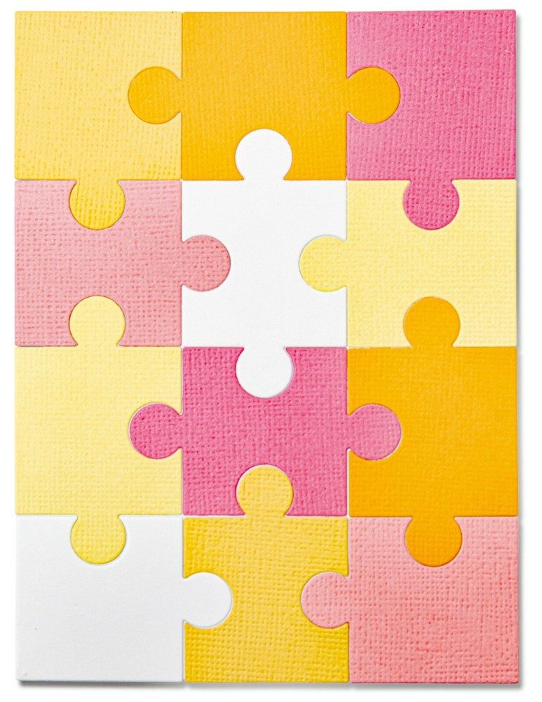 Sizzix Thinlits Jigsaw die #665887 Retail $19.99 designer Olivia Rose