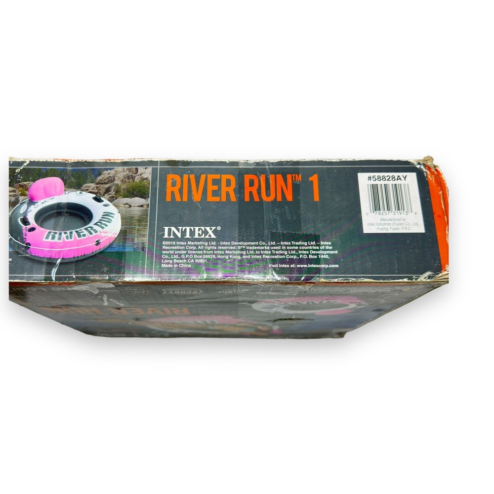 Intex River Run I Sport Lounge, Inflatable Water Float, 53"