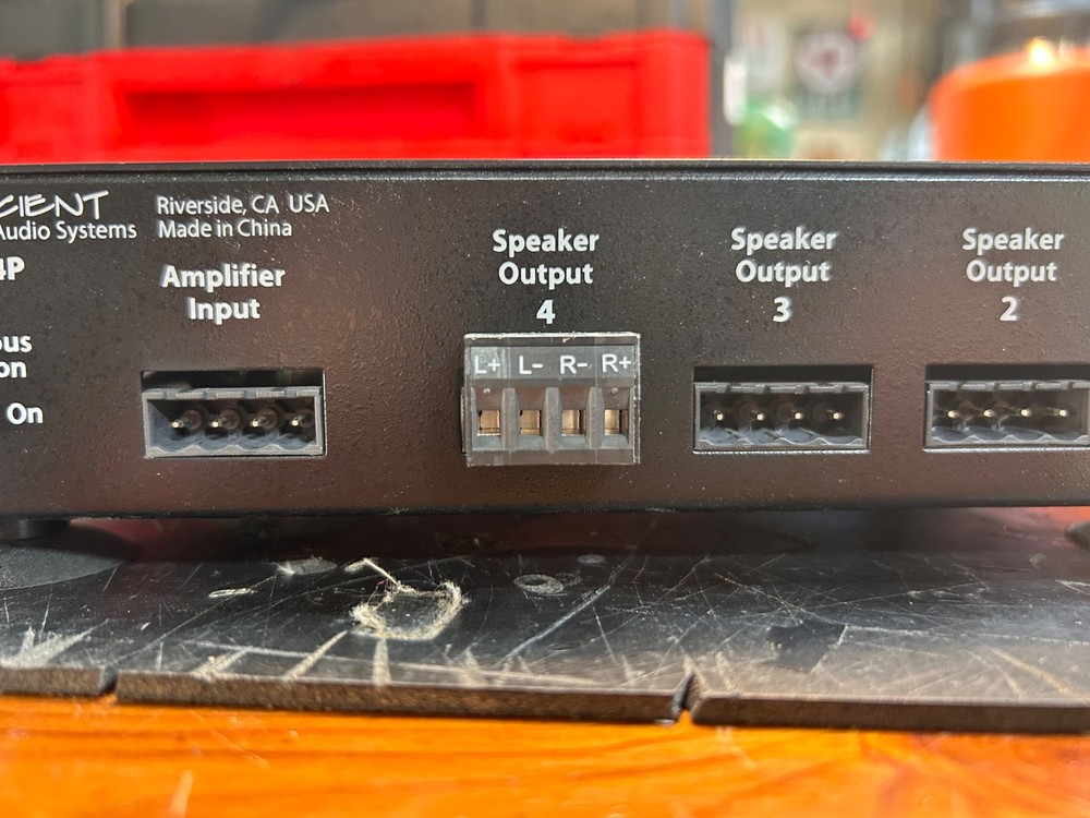 proficient audio systems SS4P 110v amplifier