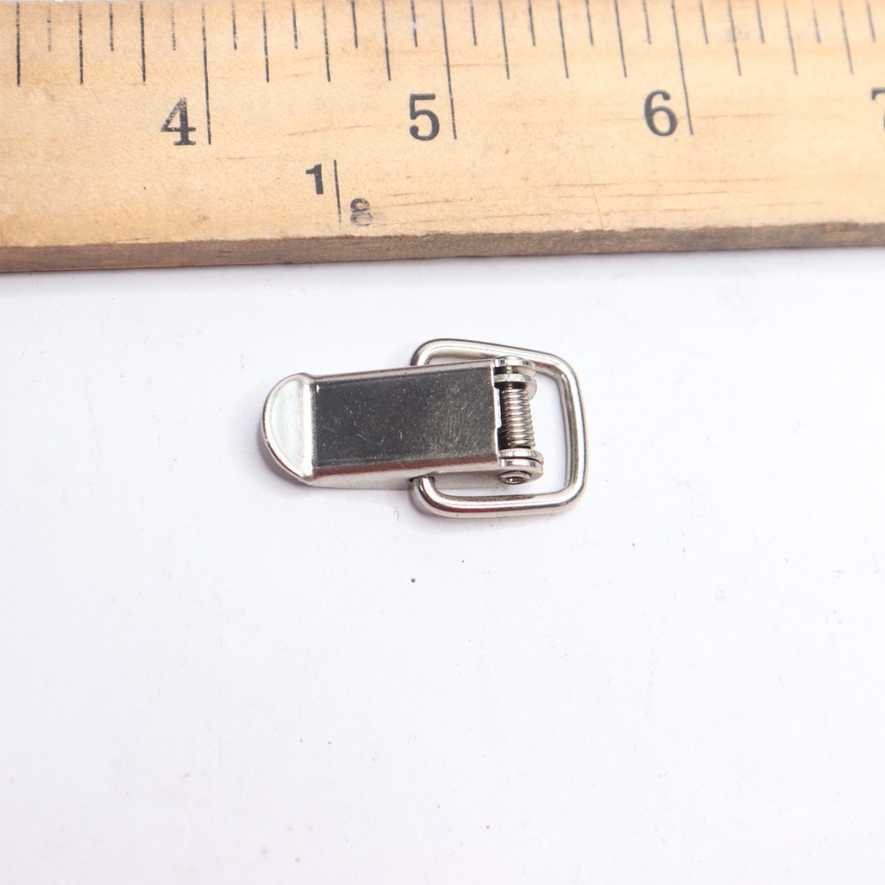 (6-Pk) Toggle Case Box Latch Catch Tension Lock Silver