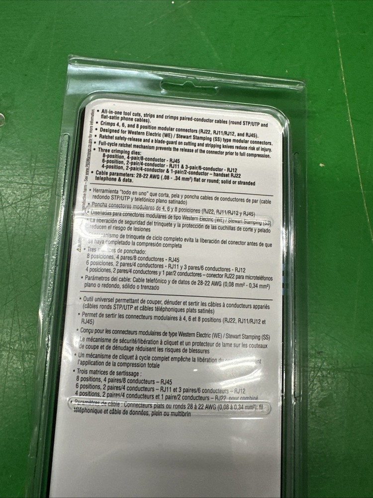 Klein Tools Ratcheting Modular Crimper/Stripper VDV226-011-SEN