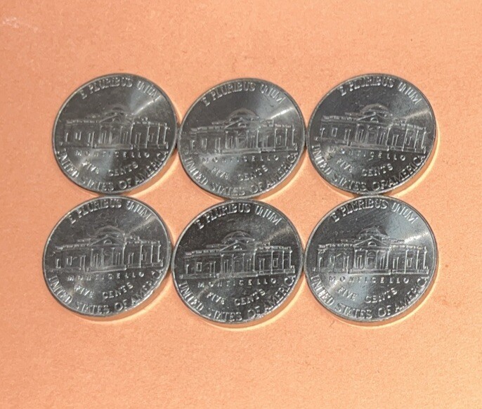 2011 , 2012 , 2013 , 2014 , 2015 , 2016 - D Jefferson Nickels