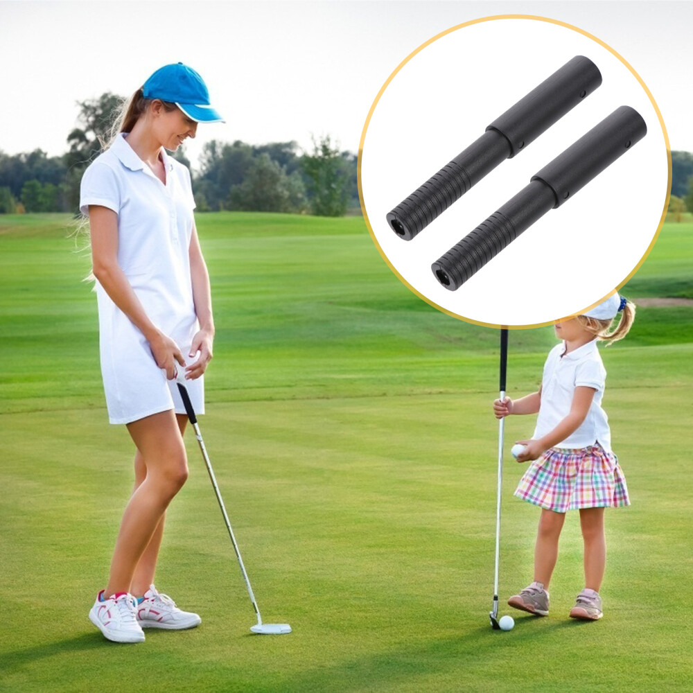 2 Pcs Extension Rods Driver Fairway Extender Graphite Shaft Extender Stick