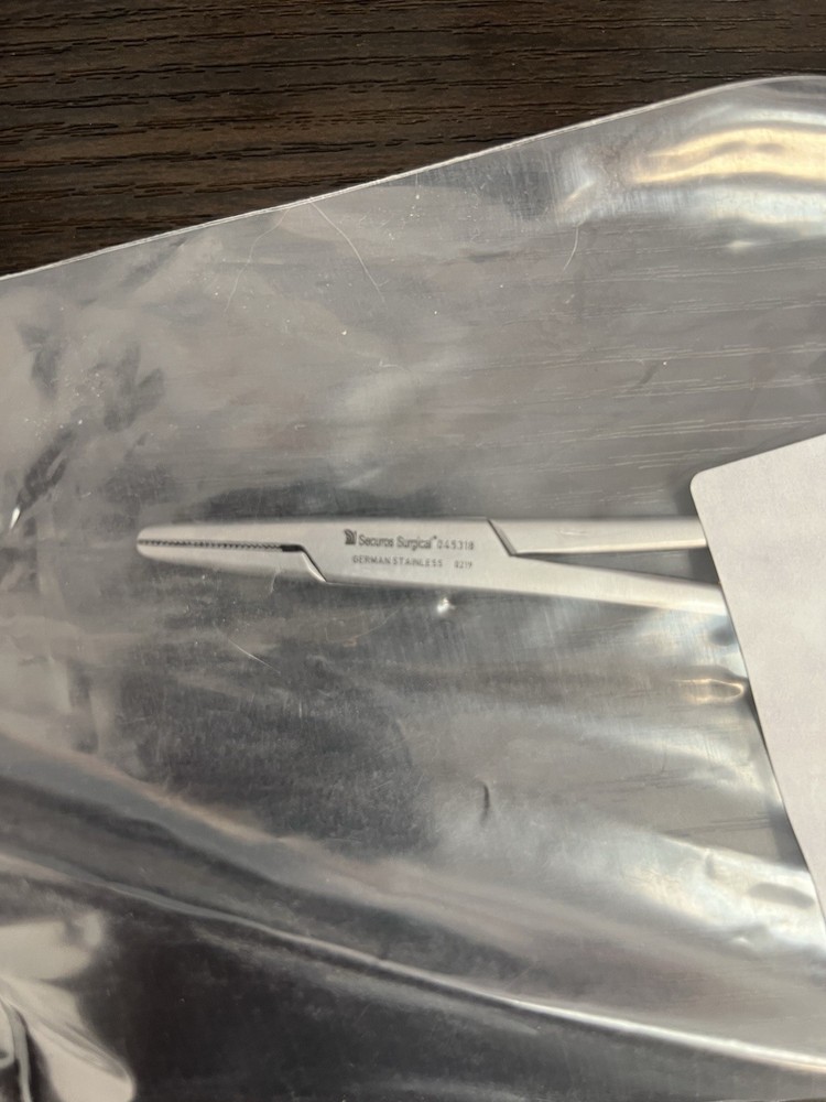 6” Straight Mayo-Hegar Needle Holder