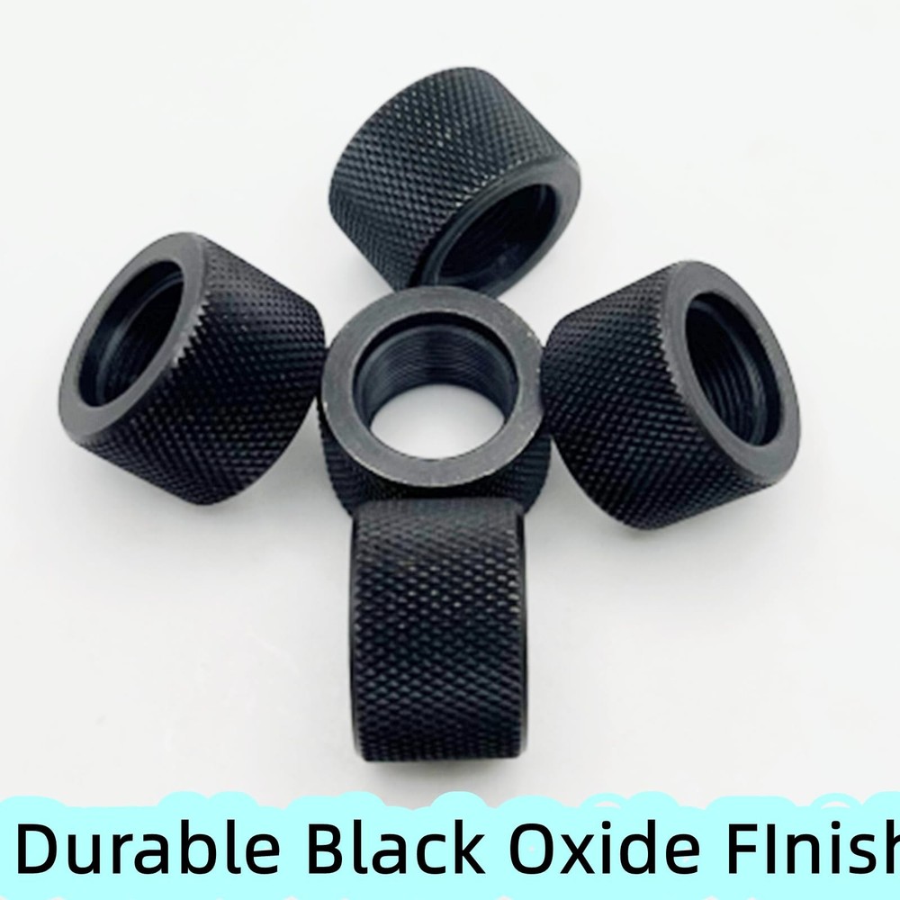Thread Protector 5/8 * 24 for .308 LR308, with Crush Washer, Steel, 2 Pack