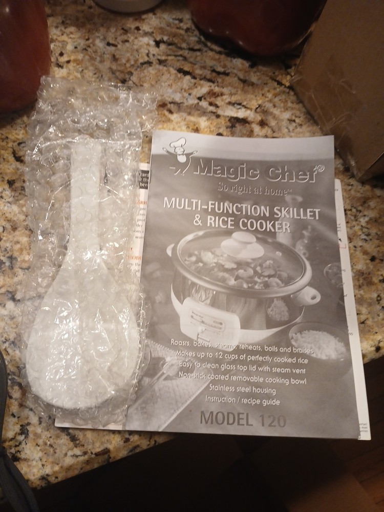 Magic Chef Multi Function Skillet And Rice Cooker #120 In Orginal Box