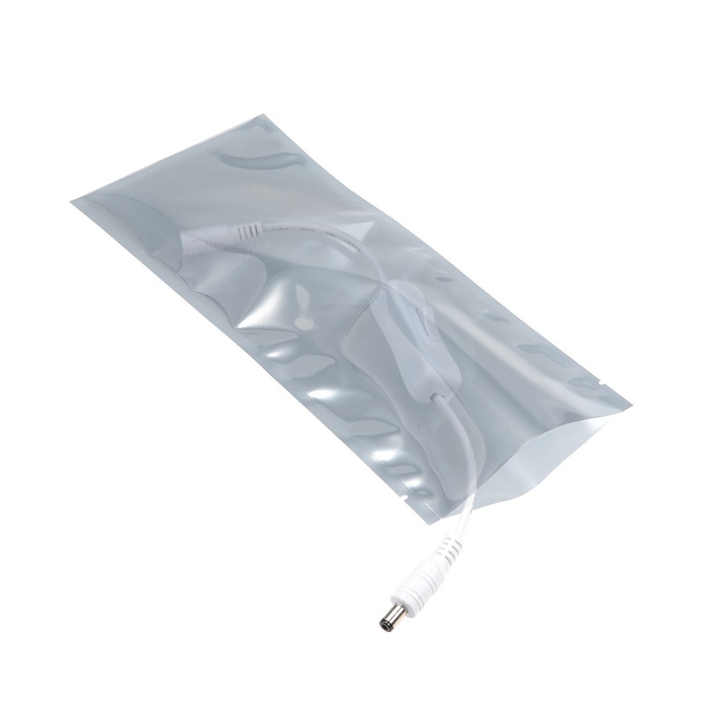 100 PCS Anti Static Bag Shield Shielding Bag, Flat Open Top, 3.9" x 9.8"