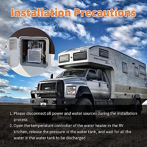 92249 1400W 110/120V Atwood RV Water Heater Element, Suitable for Heating