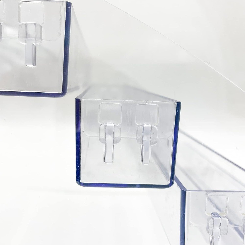 Clear Acrylic 3 Layer Nail Polish Organizer Display Tray Essential Oils Makeup