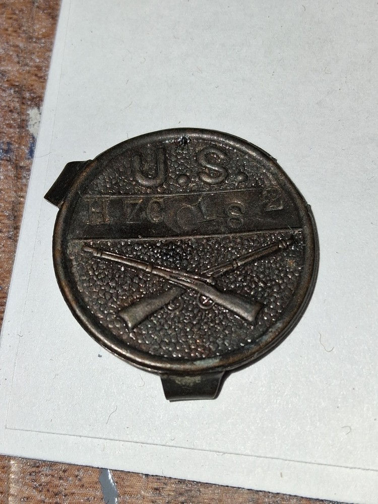 WW1 Howitzer Co./ 182nd Inf / 26th Div equipment tag