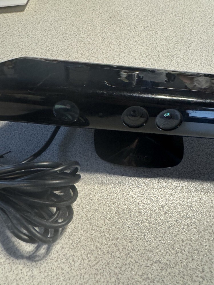 Microsoft 1414 Xbox 360 Kinect Sensor Bar Camera Only - Black - Tested! Works!
