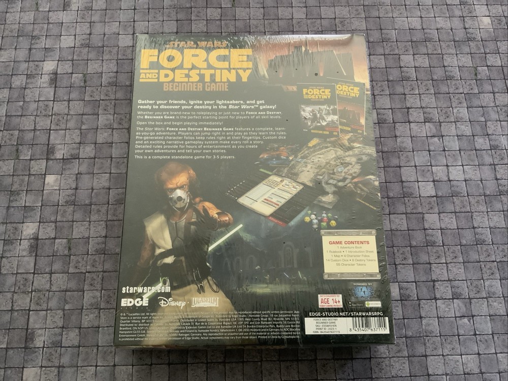 Star Wars: Force and Destiny - Beginner Game (Updated EDGE Edition)