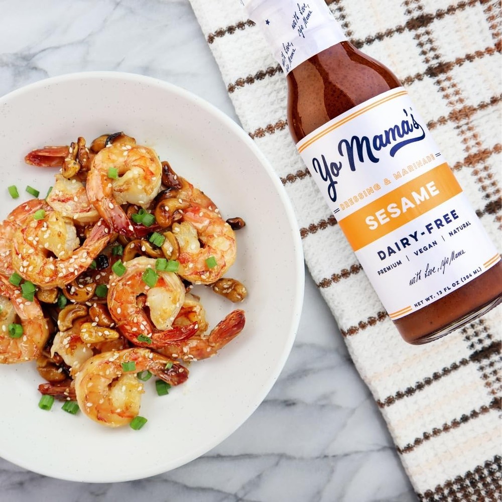 Crafted Honey Balsamic & Asian Sesame Dressing Duo - Low Sodium, Friendly