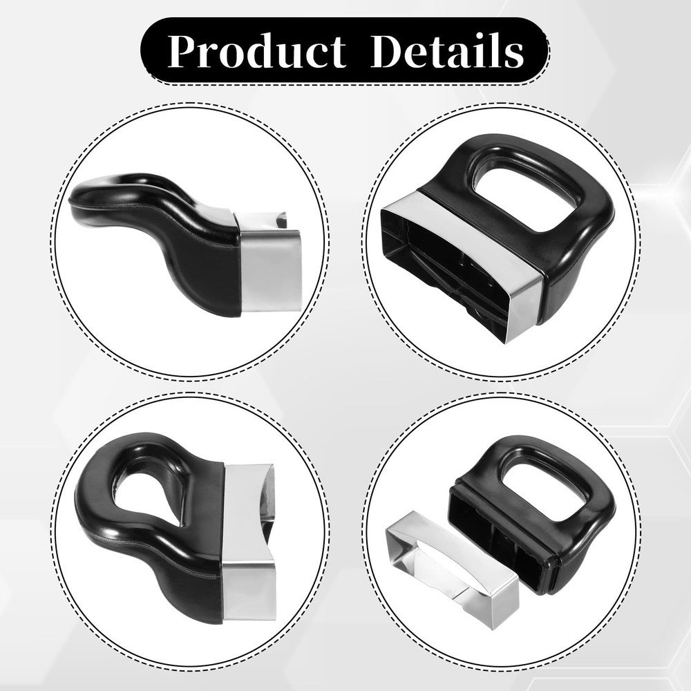 Giantree 2 Pcs Pot Short Side Handles, Replacement Handle, Black