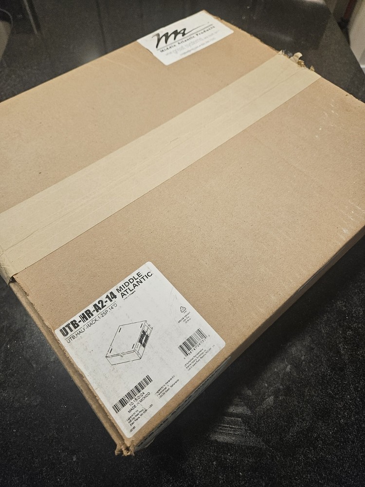 Middle Atlantic UTB-HR-A2-14 Half Rack Universal TechBox Low-Profile (C1482-182)