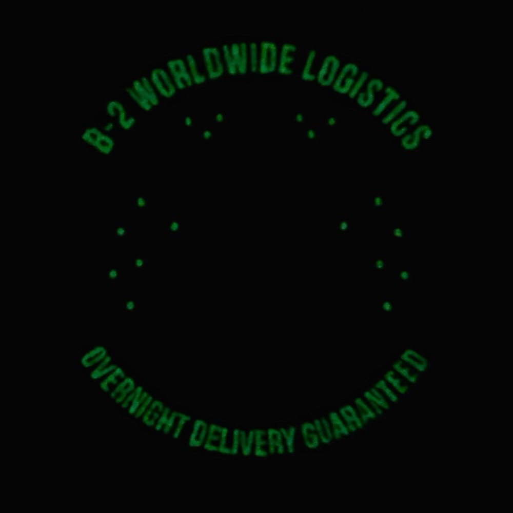 B-2 Worldwide Logistics MOP Overnight Delivery IRAN USAF Squadron Patch - Hammer